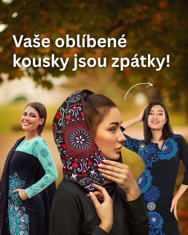 Vaše oblíbené kousky jsou ZPĚT! 💙 Podzim si žádá pohodlí, barvy a kousky, ve kterých se budete cítit jednoduše sama sebou....